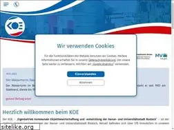 Sites similar to koe-rostock.de