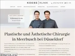 Sites similar to koebe-klinik.de