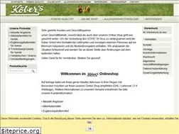 Sites similar to koebers-shop.de