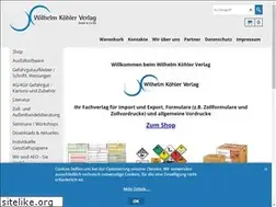 Sites similar to koehler-verlag.de