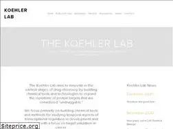 Sites similar to koehlerlab.org