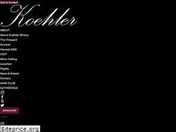 Sites similar to koehlerwinery.com