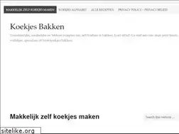 Sites similar to koekjesbakken.com