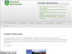 Sites similar to koelln-reisiek.de