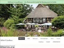 Sites similar to koellners-landhaus.de