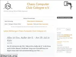 Sites similar to koeln.ccc.de