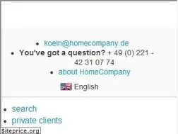 Sites similar to koeln.homecompany.de