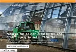Sites similar to koelnarchitektur.de