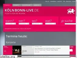 Sites similar to koelnbonn-live.de