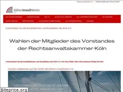 Sites similar to koelner-anwaltverein.de