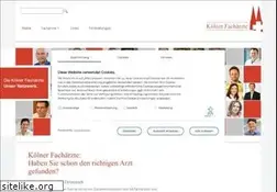 Sites similar to koelner-fachaerzte.de