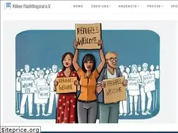 Sites similar to koelner-fluechtlingsrat.de