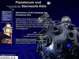 Sites similar to koelner-planetarium.de
