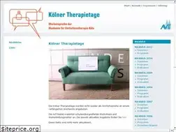 Sites similar to koelner-therapietage.de