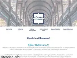 Sites similar to koelnerkulturrat.de