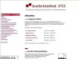 Sites similar to koelninstitut-ipek.de