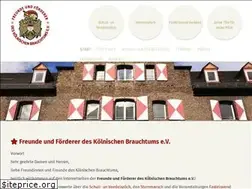 Sites similar to koelnisches-brauchtum.de