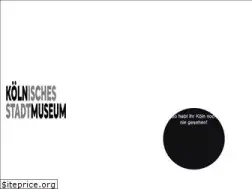 Sites similar to koelnisches-stadtmuseum.de