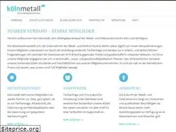 Sites similar to koelnmetall.de