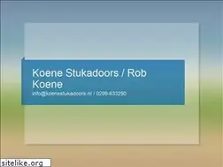 Sites similar to koenestukadoors.nl