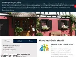 Sites similar to koenigsbach-stein.de