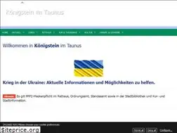 Sites similar to koenigstein.de