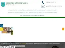 Sites similar to koenigswartha.net