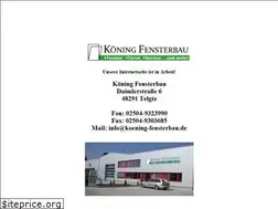 Sites similar to koening-fensterbau.de
