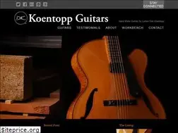 Sites similar to koentoppguitars.com