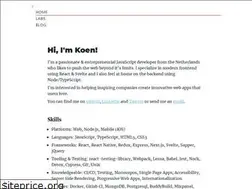 Sites similar to koenvangilst.nl
