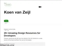 Sites similar to koenvanzeijl.medium.com