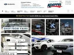 Sites similar to koeppelsubaru.com
