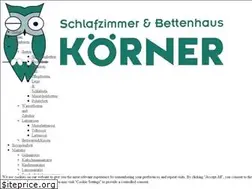Sites similar to koerner-schlafzimmer.de