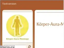 Sites similar to koerper-aura-massage.de