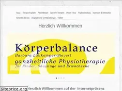 Sites similar to koerperbalance13347.de
