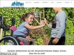 Sites similar to koerperbehinderte-allgaeu.de