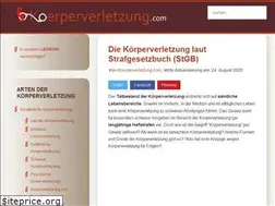 Sites similar to koerperverletzung.com