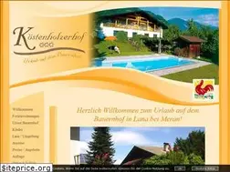 Sites similar to koestenholzerhof.com