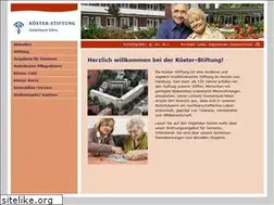 Sites similar to koester-stiftung.de