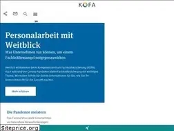 Sites similar to kofa.de