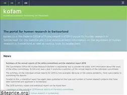 Sites similar to kofam.ch