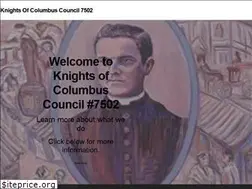 Sites similar to kofc7502.org