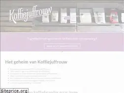 Sites similar to koffiejuffrouw.nl