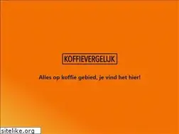 Sites similar to koffievergelijk.com