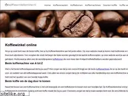 Sites similar to koffiewinkelonline.nl