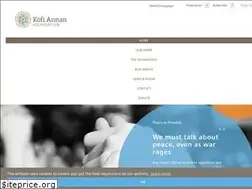 Sites similar to kofiannanfoundation.org