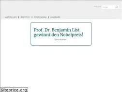 Sites similar to kofo.mpg.de