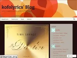 Sites similar to kofolyrics.wordpress.com