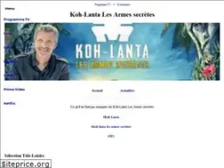 Sites similar to koh-lanta.programme-tv.net