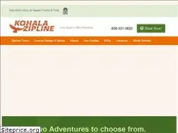 Sites similar to kohalazipline.com